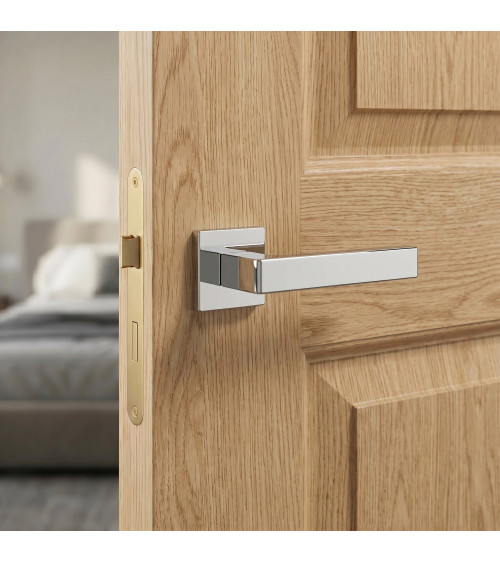 Poignée de porte chrome poli SULLA poignée design