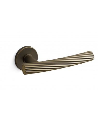Poignée de porte bronze Mandelli Fusilla poignée design
