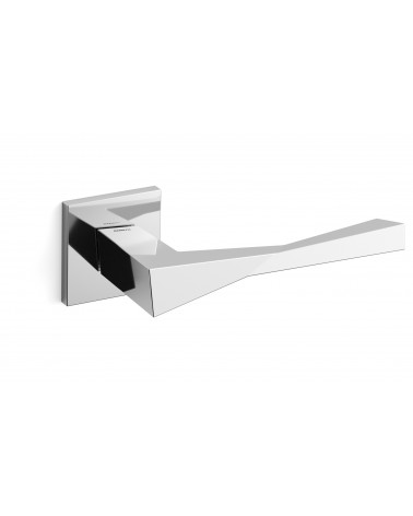 Poignée de porte chrome poli Mandelli Twee poignée design