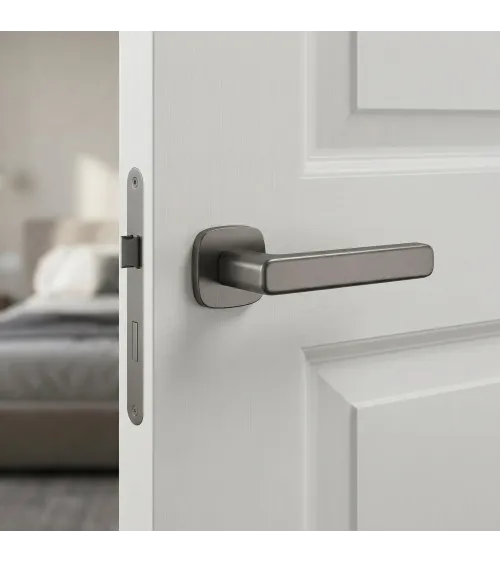 Poignée de porte graphite IXIA poignée design