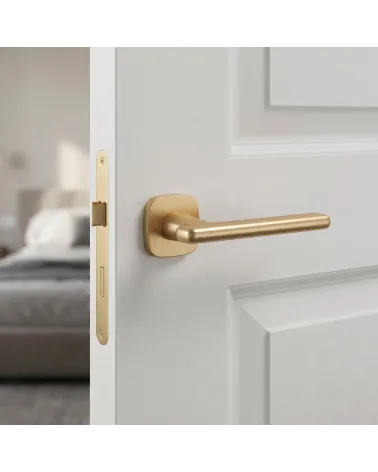 Poignée de Porte Or Mat - Modèle MARANTA