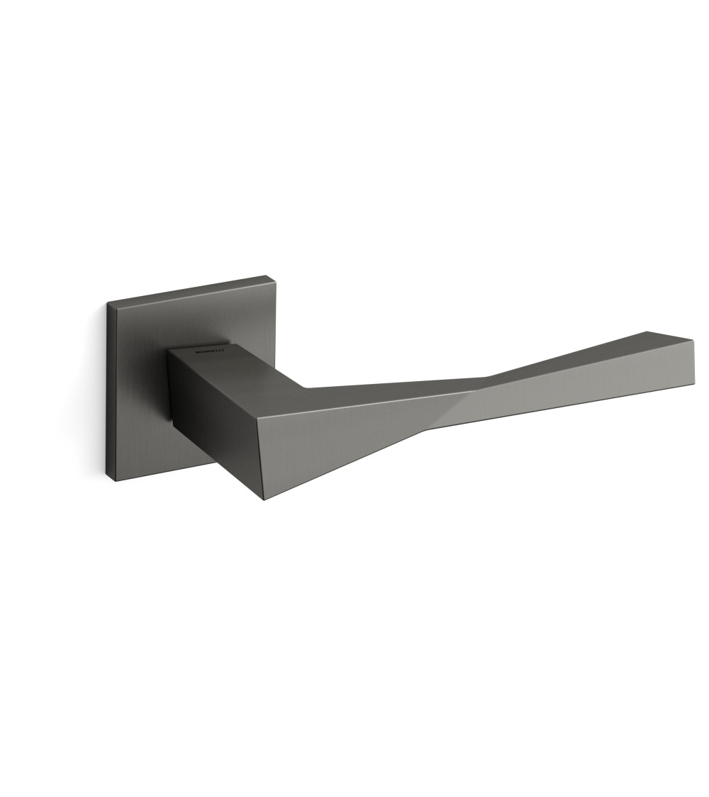 Poignée de porte graphite Mandelli Twee poignée design