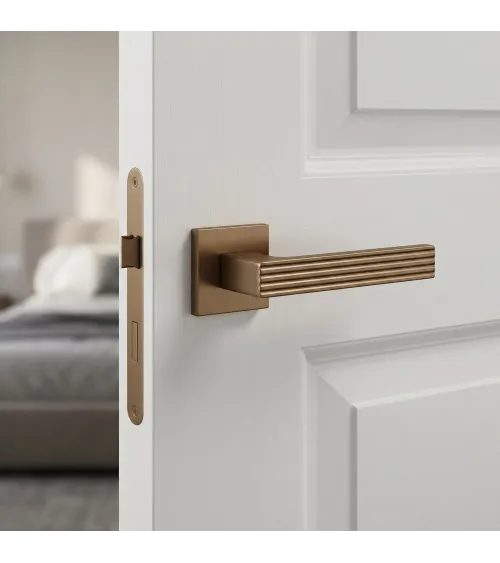 Poignée de porte cuivre Felice poignée design