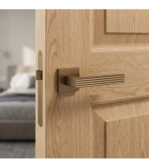 Poignée de porte cuivre Felice poignée design