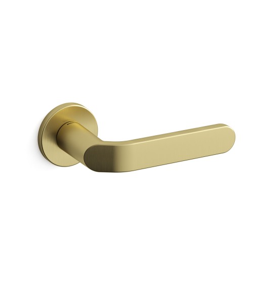 Poignée de porte or mat Mandelli Callas poignée design