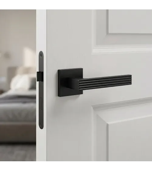 Poignée de porte noire Felice poignée design