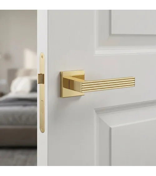 Poignée de porte or poli Felice poignée design