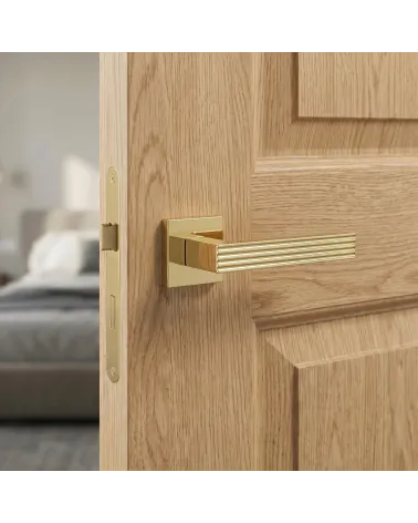 Poignée de porte en zamak et  au design Contemporain - Modèle FELICE MILLAPOIGNÉES