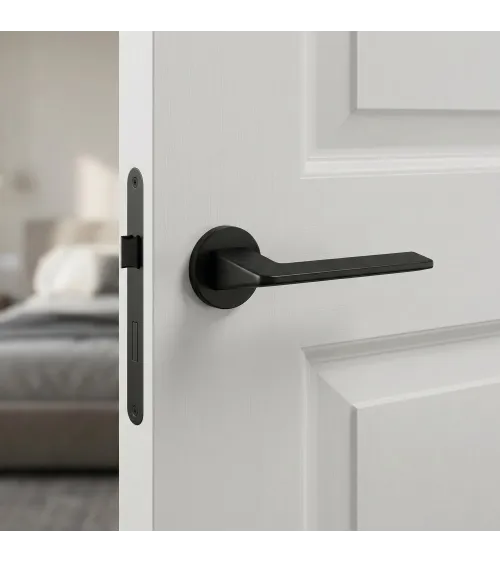 Poignée de porte noire Vava poignée design