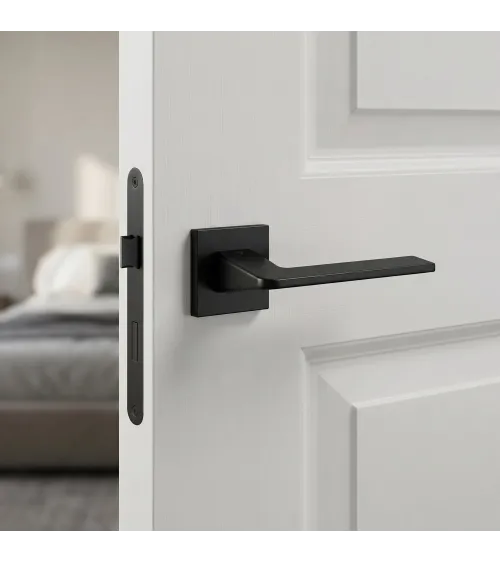 Poignée de porte noire Vava quincaillerie design