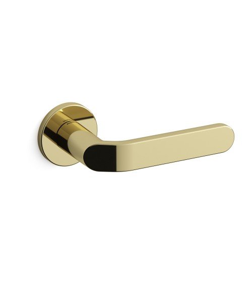 Poignée de porte or poli Mandelli Callas poignée design