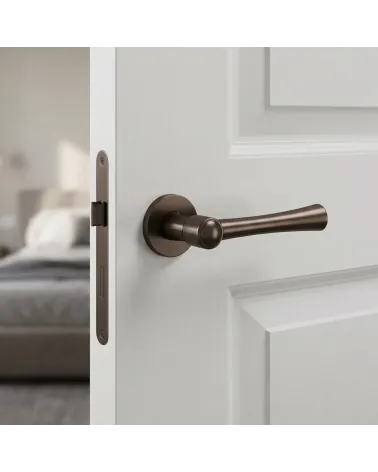 Poignée de Porte élégante Cuivre - Modèle MADLEN