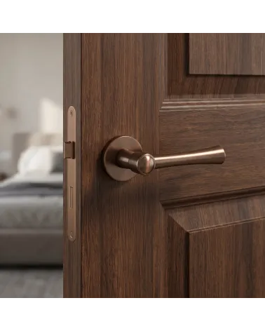 Poignée de Porte élégante Cuivre - Modèle MADLEN