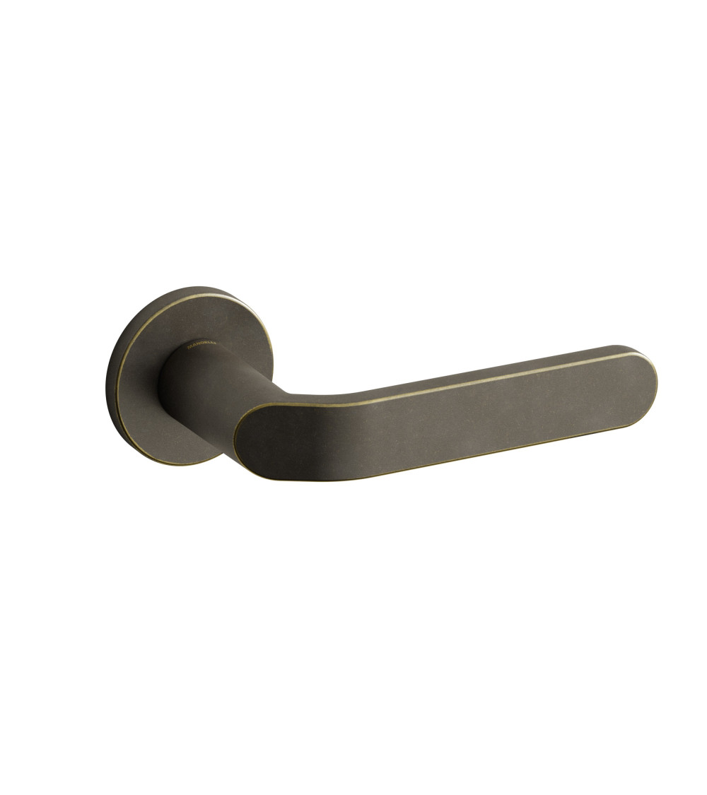 Poignée de porte bronze Mandelli Callas poignée design