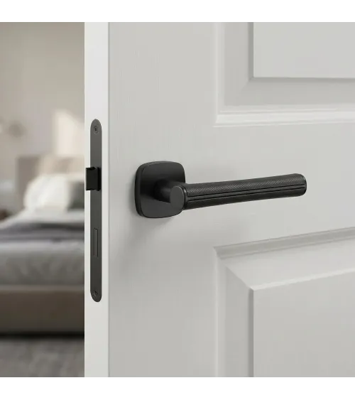 Poignée de porte noire DAVIDIA poignée design
