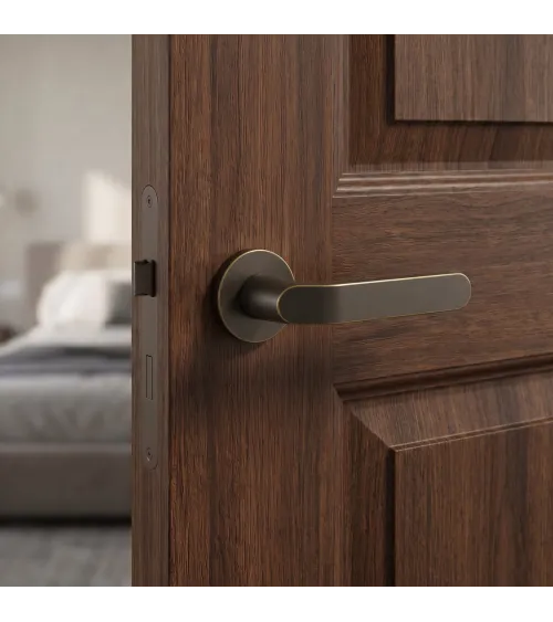 Poignée de porte bronze Mandelli Callas poignée design