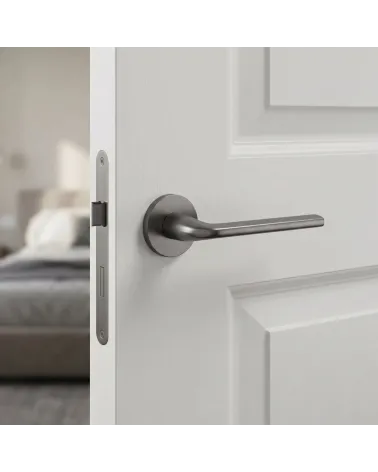Poignées de porte graphite OLEANDRO