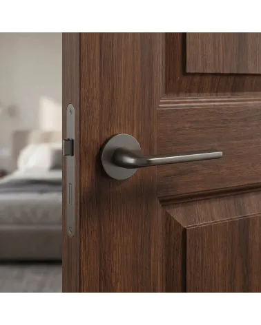 Poignées de porte graphite OLEANDRO