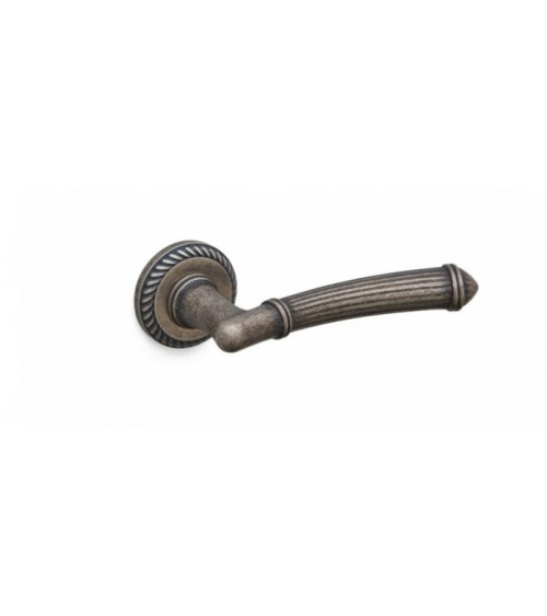 Poignée de porte argent antique Mandelli Aurora poignée design