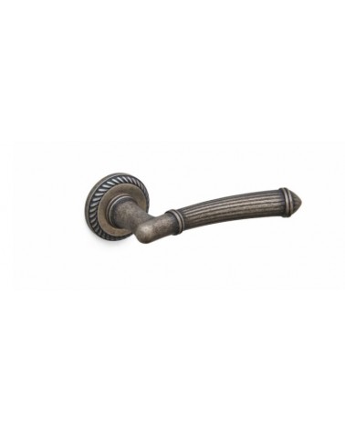 Poignée de porte argent antique Mandelli Aurora poignée design