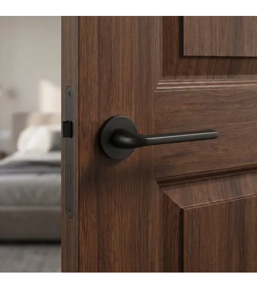 Poignée de porte noire OLEANDRO poignée design