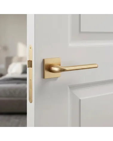 Poignées de porte classiques Scandi carrées slim