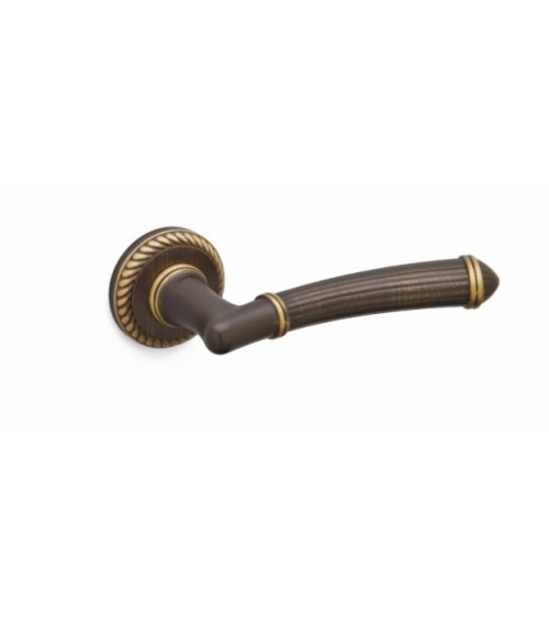 Poignée de porte bronze sculpture Mandelli Aurora poignée design