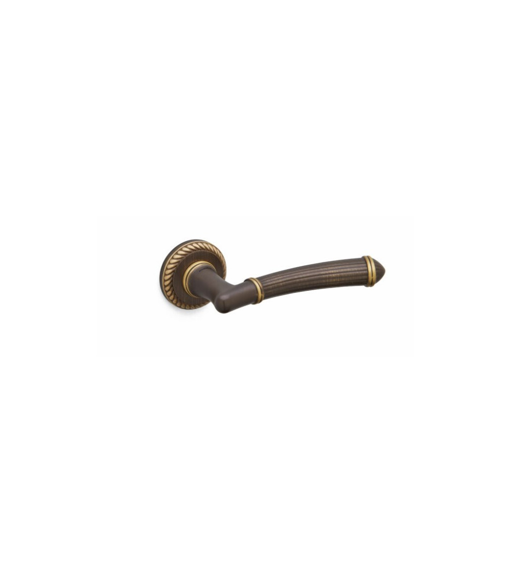 Poignée de porte bronze sculpture Mandelli Aurora poignée design