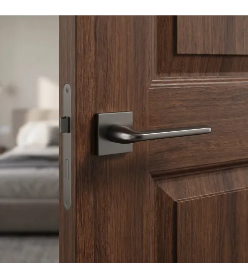 Poignée de porte graphite Scandi Slim poignée design