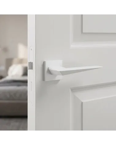 Poignées de porte blanches Blade