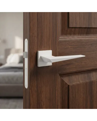 Poignées de porte blanches Blade