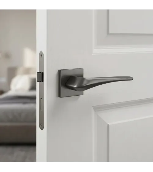 Poignée de porte en zamak Heavy poignée design