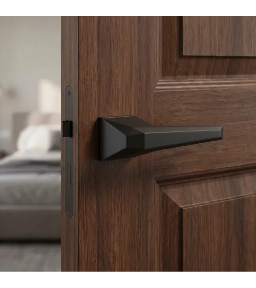 Poignée de porte futuriste Prisme quincaillerie design