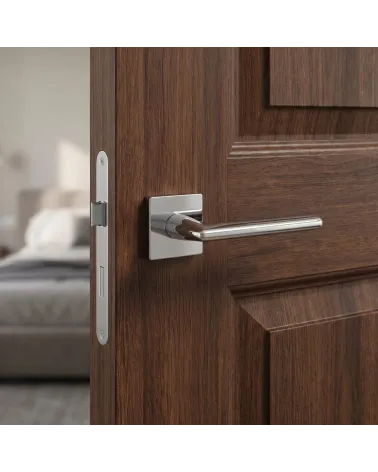 Poignée de Porte en Chrome Poli pour une touche de brillance - Modèle PRIMULA