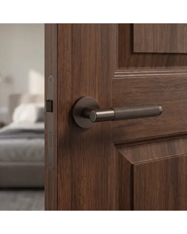Poignées de porte marron MOLINIA