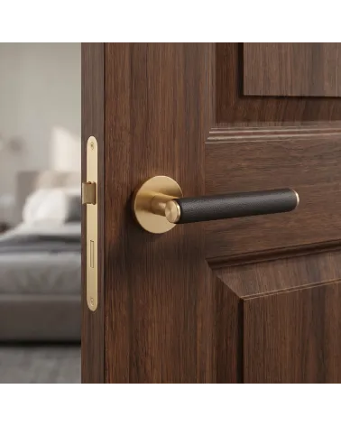 Poignées de porte or mat EGERIA
