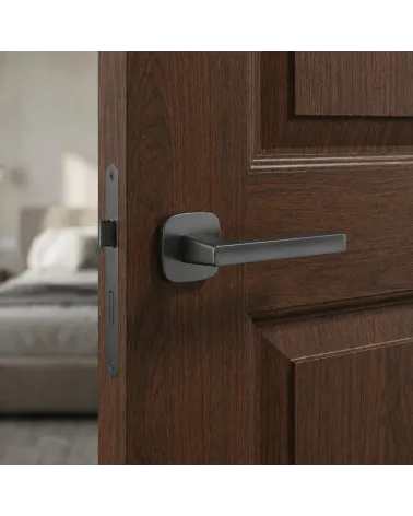 Poignées de porte graphite PEA