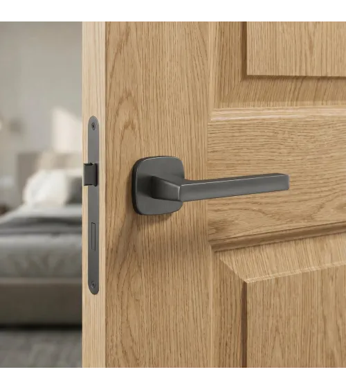 Poignée de porte graphite PEA poignée design
