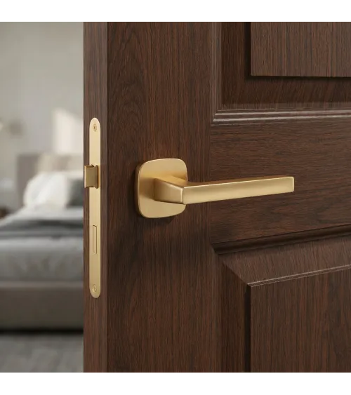 Poignée de porte or mat PEA poignée design