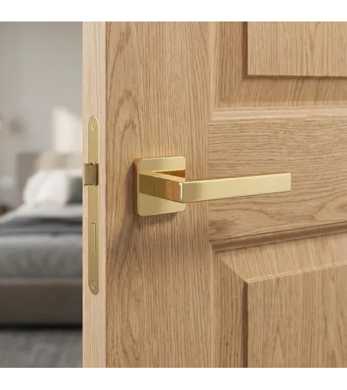 Poignée de porte or poli KVADRAT 1760 poignée design