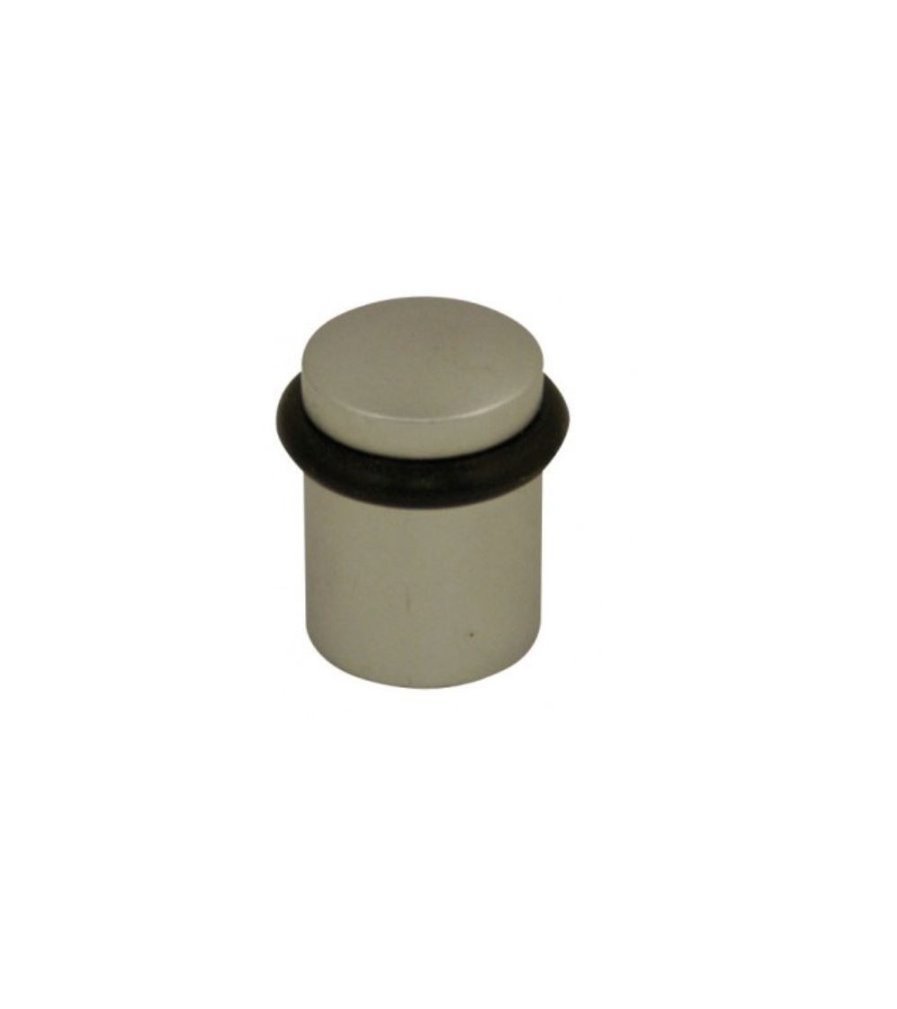 Butée de porte nickel mat en zamak à visser - model 822 -  poignée design