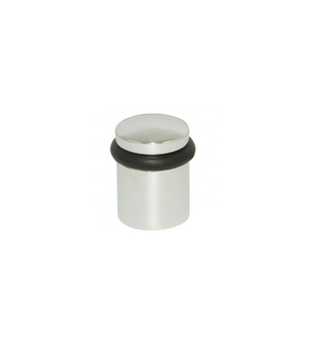 Butée de porte chromé poli en zamak à visser - model 822 -  poignée design