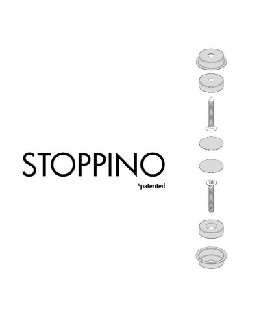 Butée de porte magnétique Verum Stoppino Open - innovation 2023 - très discret -  poignée design