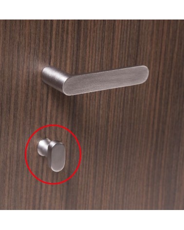 Rosace de porte VERUM pour WC (modèle Pure/Wind) -  poignée design