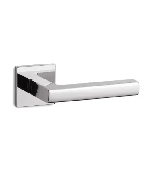 Poignée de porte UNIT SQ R6 sur rosace carrée Ento