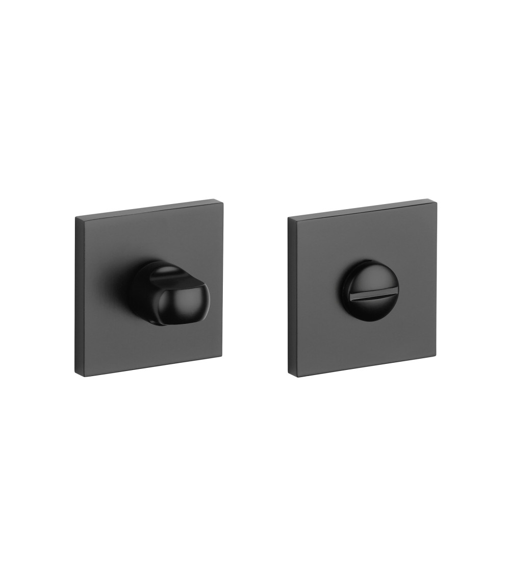 Rosace carrée pour WC/SDB quincaillerie design