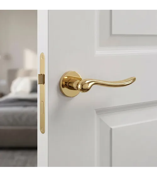 Poignée de porte en zamak NERINA poignée design