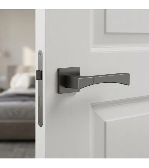 Poignée de porte graphite Mandelli Life poignée design