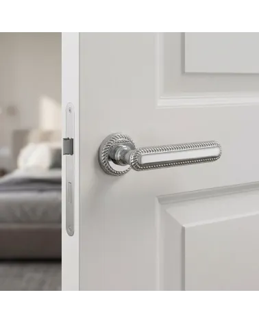 Poignées de porte chrome poli Mandelli Coco
