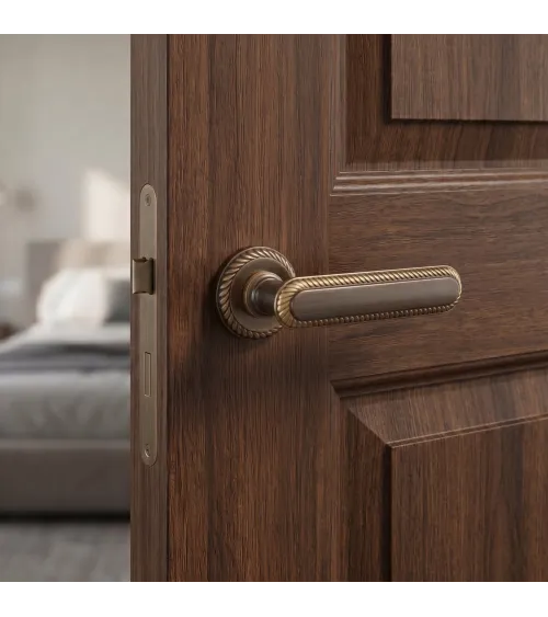 Poignée de porte bronze Mandelli Coco poignée design